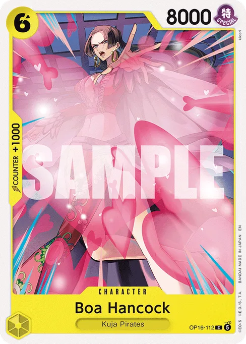 Boa Hancock, OP16-112, Base, English