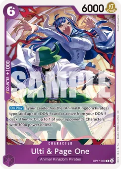 Ulti & Page One, Normal