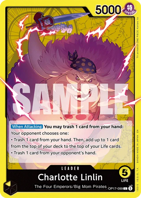 Charlotte Linlin, OP17-099, Base, English
