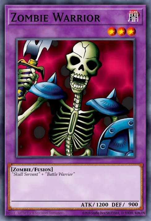 Zombie Warrior, OTS Tournament Pack 1 #OP01-EN019