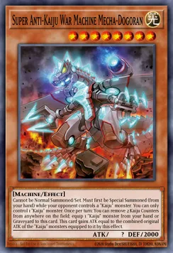 Super Anti-Kaiju War Machine Mecha-Dogoran
