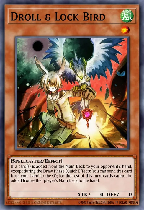 Droll & Lock Bird, OTS Tournament Pack 8 #OP08-PT001