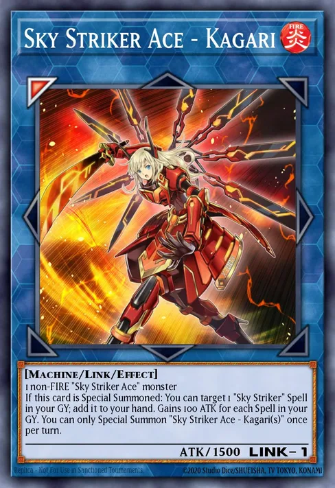 Sky Striker Ace - Kagari, OTS Tournament Pack 8 #OP08-PT002