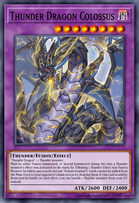 Thunder Dragon Colossus, OTS Tournament Pack 10 (POR) #OP10-PT001