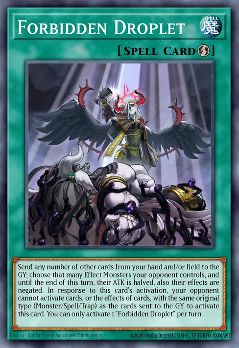 Forbidden Droplet, OTS Tournament Pack 16 #OP16-PT003
