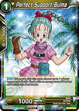 Perfect Support Bulma, Promotion Cards #P-034