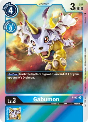 Gabumon, P #P-003