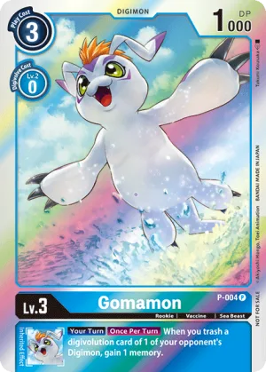 Gomamon, P #P-004