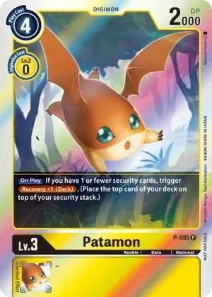 Patamon, P #P-005