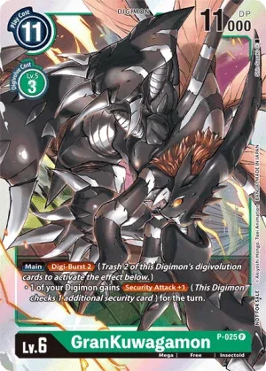 GranKuwagamon, P #P-025