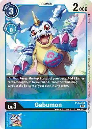 Gabumon, P #P-042