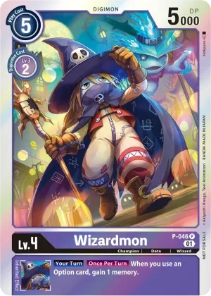 Wizardmon, P #P-046