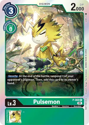 Pulsemon, P #P-069