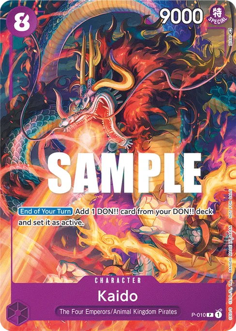 Kaido, Promotion Cards #P-010