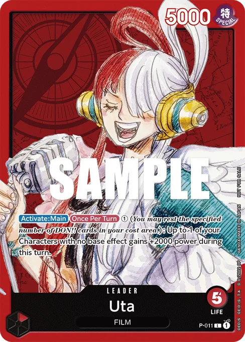 Uta, Promotion Cards #P-011