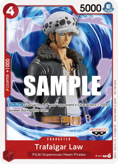 Trafalgar Law, P-017, Base, English