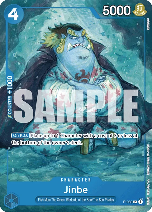 Jinbe, P-030, Reprint 1, English