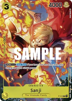 Sanji, Normal
