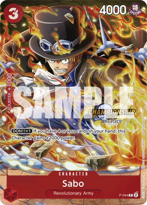 Sabo, P-044, Parallel 1, English