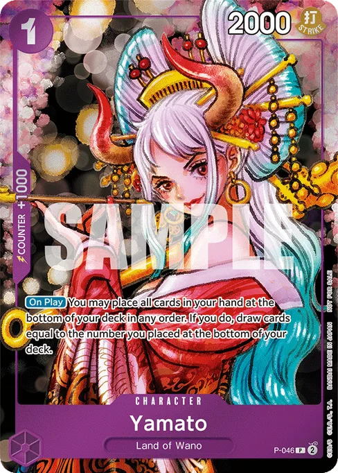 Yamato, Promotion Cards #P-046
