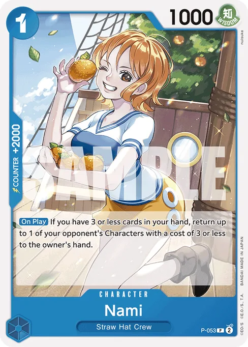 Nami, Promotion Cards #P-053_p1