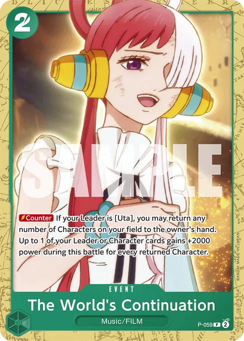 The World's Continuation, P-059, Parallel 1, English