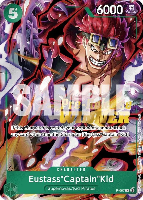 Eustass"Captain"Kid, P-067, Base, English
