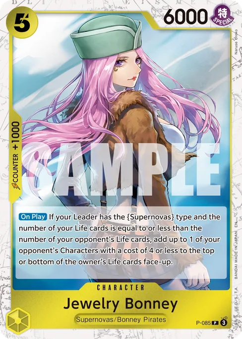 Jewelry Bonney, P-085, Parallel 3, English