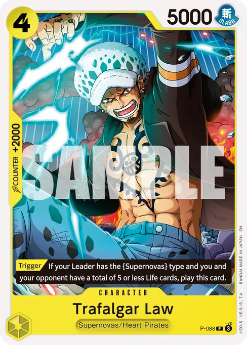 Trafalgar Law, P-088, Reprint 1, English