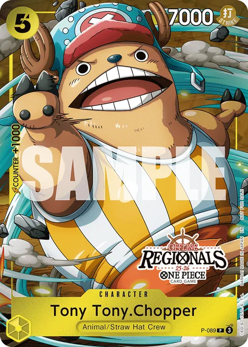 Tony Tony.Chopper, Promotion Cards #P-089