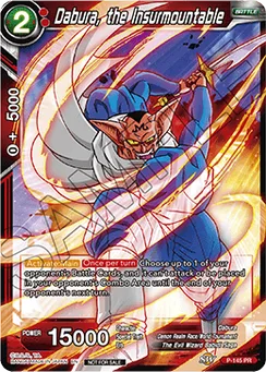 Dabura, the Insurmountable, Normal
