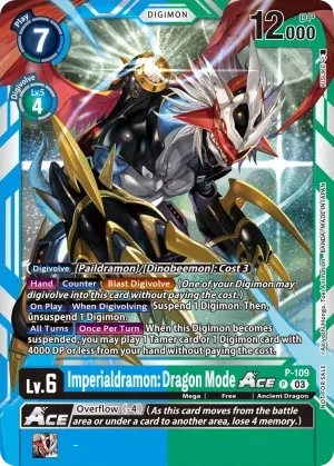 Imperialdramon: Dragon Mode, P #P-109