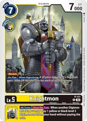Knightmon, P #P-111