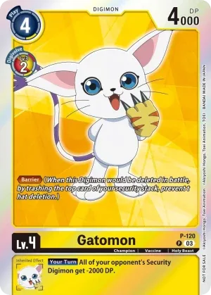 Gatomon, P #P-120
