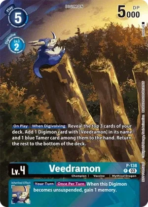 Veedramon, P #P-138