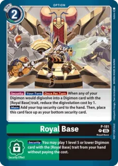 Royal Base, Normal