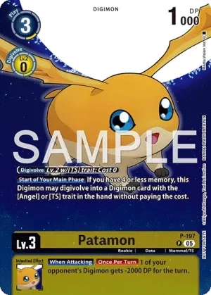 Patamon, P #P-197
