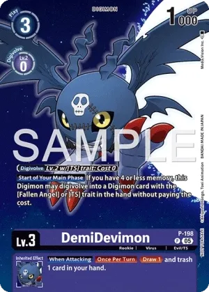 DemiDevimon, P #P-198