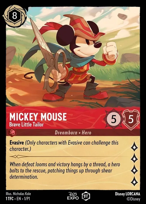 Mickey Mouse - Brave Little Tailor, Promo Set 1 #1