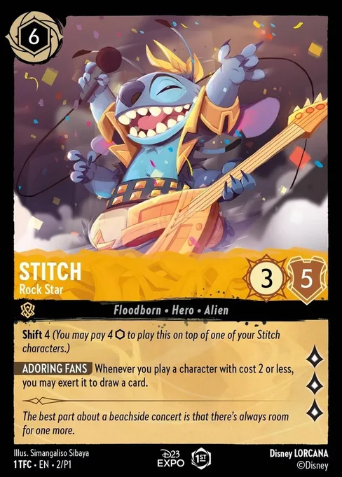 Stitch - Rock Star, Promo Set 1 #2