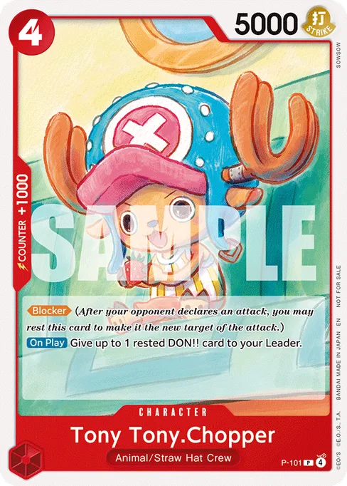 Tony Tony.Chopper, Promotion Cards #P-101_p1