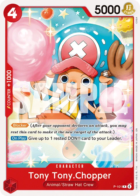Tony Tony.Chopper, P-101, Reprint 1, English