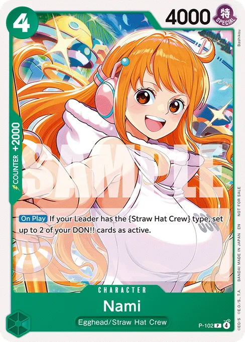 Nami, P-102, Parallel 1, English