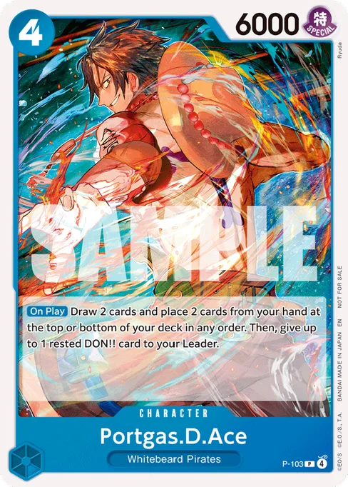 Portgas.D.Ace, P-103, Base, English