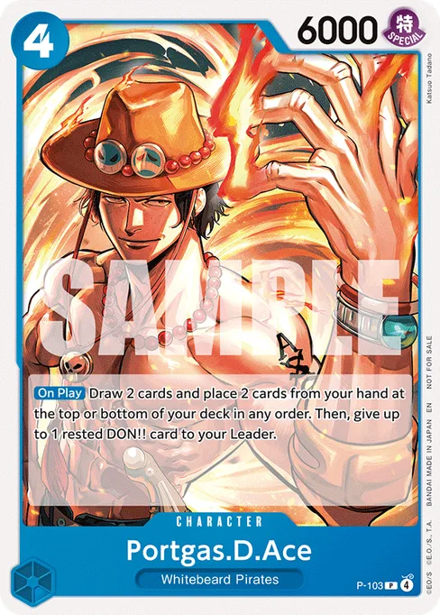 Portgas.D.Ace, P-103, Parallel 1, English