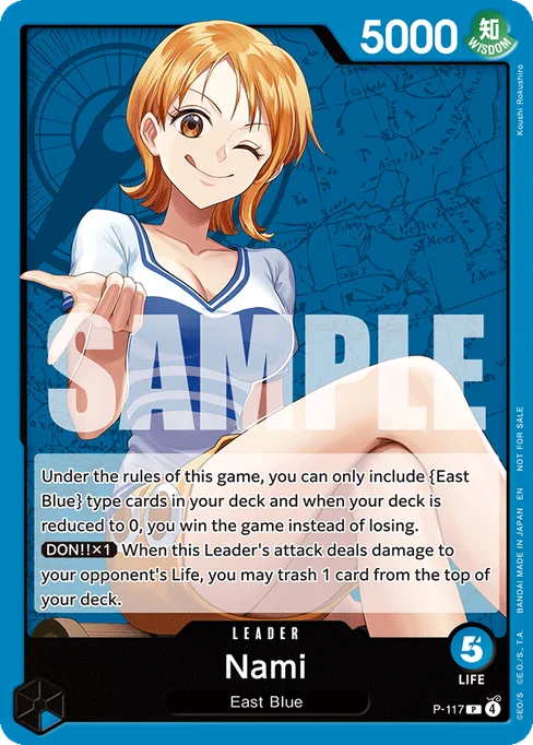 Nami, P-117, Base, English