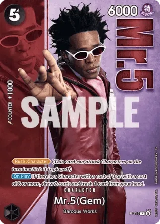 Mr.5(Gem), P-149, Base, English