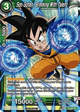 Son Goten, Brimming With Talent, Promotion Cards #P-255
