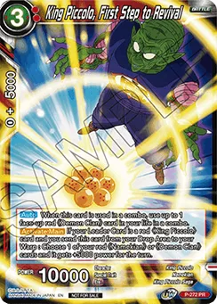 King Piccolo, First Step to Revival, Normal