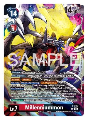 Millenniummon, P #P-220